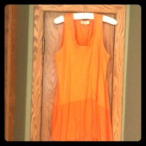 Orange summer top